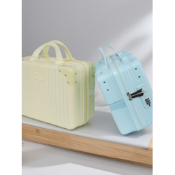 手提式化妝包行李箱密碼箱小型耐髒大容量硬殼收納包大容量伴手禮