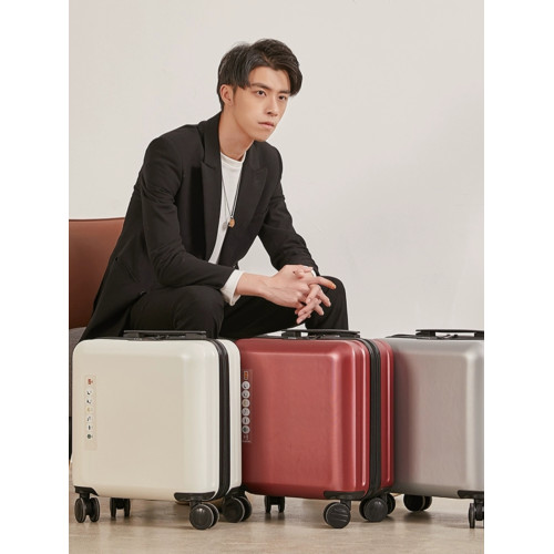 登機箱萬向輪小型輕便行李箱女出差商務旅行拉桿箱密碼箱子18寸男