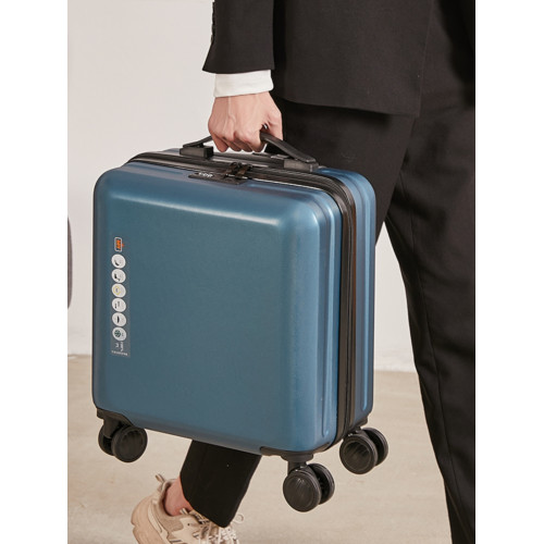 登機箱萬向輪小型輕便行李箱女出差商務旅行拉桿箱密碼箱子18寸男