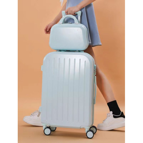 韓版小清新拉桿箱女大容量子母旅行箱男結實耐用密碼萬向輪登機箱