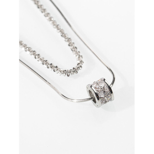 小衆設計曡戴雙層轉運珠吊墜項鍊2025年新款爆款女個性嘻哈毛衣鏈 小衆設計曡戴雙層轉運珠吊墜項鍊2025年新款爆款女個性嘻哈毛衣鏈