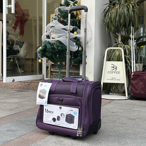 撿漏14寸 出口尾貨僅2.3KG登機布箱擴展商務白領可擴展短途拉桿箱 撿漏14寸 出口尾貨僅2.3KG登機布箱擴展商務白領可擴展短途拉桿箱