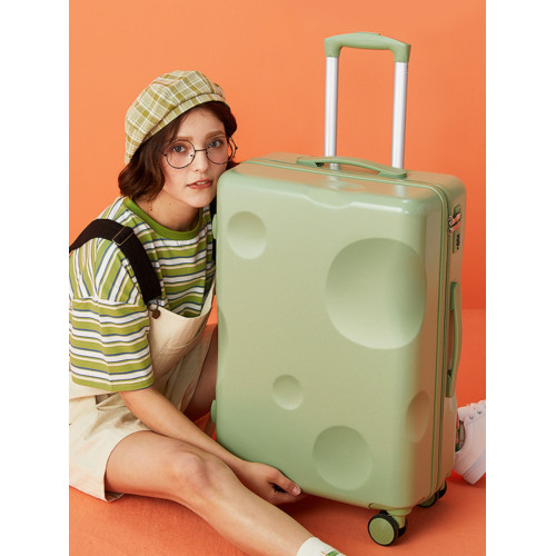 奶酪行李箱女2023新款旅遊箱子拉桿箱大容量22寸旅行密碼箱學生28