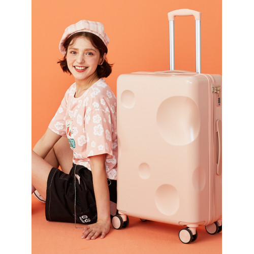 奶酪行李箱女2023新款旅遊箱子拉桿箱大容量22寸旅行密碼箱學生28