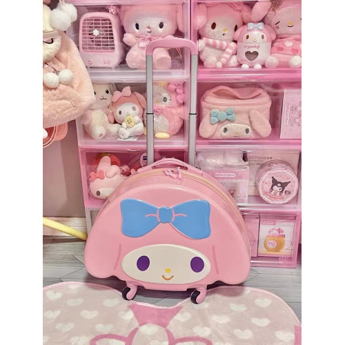 美樂蒂行李箱小型20寸可愛粉色高顔值拉桿箱女學生可登機旅行箱子