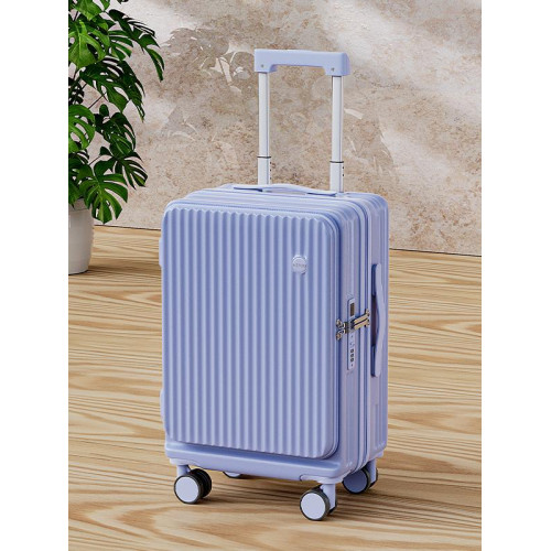 超大容量行李箱2026款大容量前開口登機箱萬向輪輕便拉桿箱旅行箱