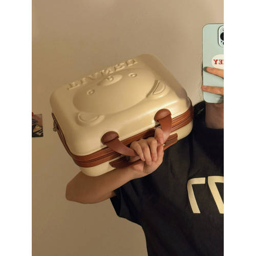 手提行李箱化妝小箱子包女14寸迷你可攜式收納盒16寸密碼旅行箱可掛