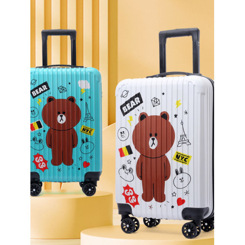 旅行拉桿箱女2025年新款行李輪子靜音萬向結實耐用士生高顔值兒童