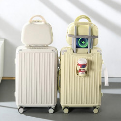 多功能行李箱女2025新款拉桿箱登機20寸24大容量28旅行密碼皮箱子