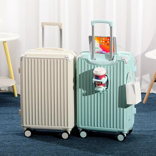 多功能行李箱女2025新款拉桿箱登機20寸24大容量28旅行密碼皮箱子