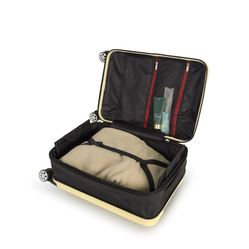 uitor尤它可折曡超薄擴展前側開蓋密碼行李箱拉鍊20萬向輪拉桿箱