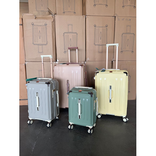 出口意大利16寸小型登機箱減震刹車萬向輪24寸旅行箱擴展PC28寸女