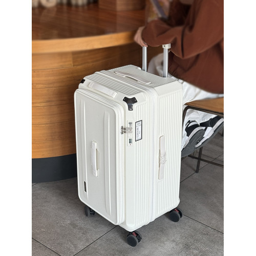 五輪大深倉行李箱20寸可擴展登機拉桿箱女加厚側開蓋旅行箱24寸男