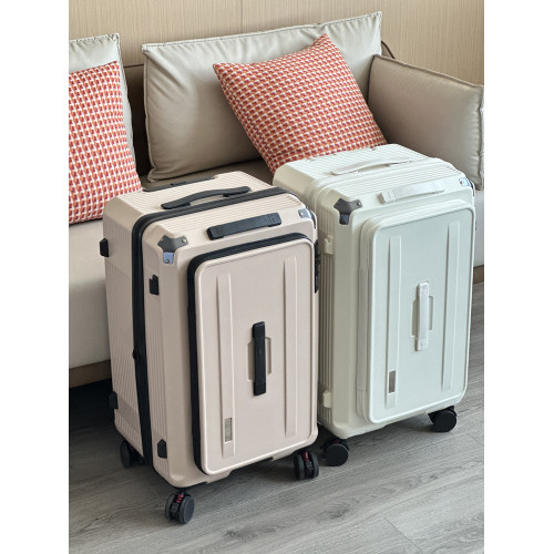 2026新款側開口大容量行李箱女可擴展拉桿箱密碼旅行箱男結實耐用