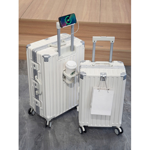 行李箱女多功能2026新款20寸登機箱小型旅行三鎖防爆密碼拉桿箱子