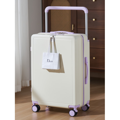 奧蒂雅寬拉桿行李箱女20寸多功能2025新款拼色登機密碼皮箱26寸男