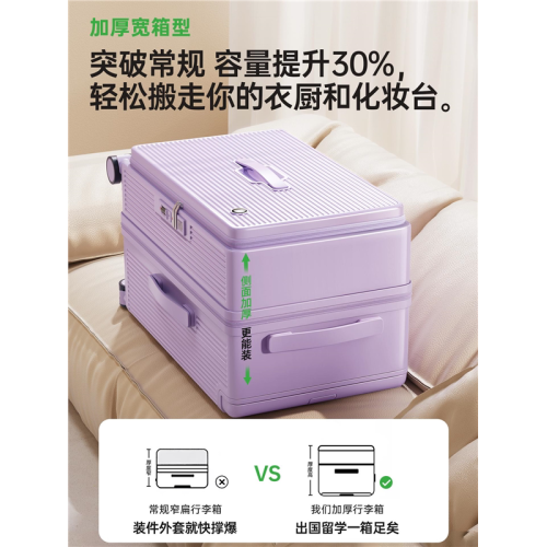 行李箱大容量女28寸32超大30加厚耐用側開深倉寬拉桿密碼旅行箱男