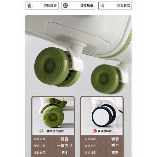 2025新款側開蓋行李箱女24寸大容量拉桿箱28密碼旅行箱子結實耐用