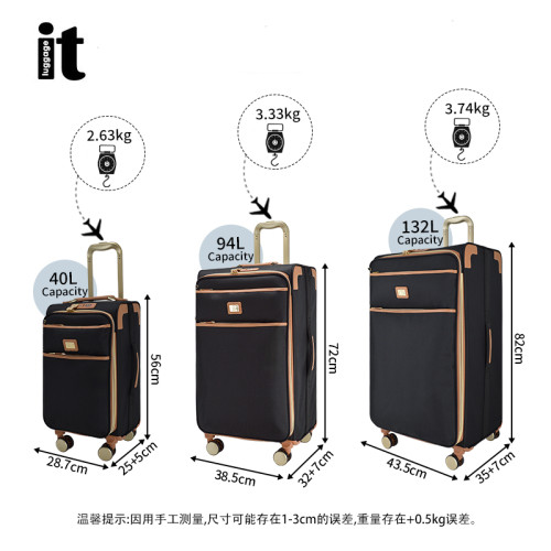 英國itluggage大容量系列牛津帆布行李箱萬向輪軟拉桿旅行密碼箱 英國itluggage大容量系列牛津帆布行李箱萬向輪軟拉桿旅行密碼箱