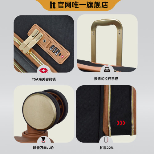 英國itluggage大容量系列牛津帆布行李箱萬向輪軟拉桿旅行密碼箱 英國itluggage大容量系列牛津帆布行李箱萬向輪軟拉桿旅行密碼箱