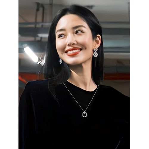 玫瑰金色項鍊女款2026新款高級感輕奢小衆毛衣鏈簡約百搭氣質配飾