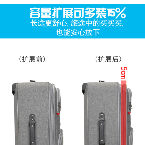 結實牛津布行李箱男密碼箱萬向輪旅行箱子大容量24寸28寸拉桿箱女