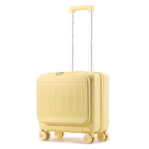 前開口拉桿箱16寸行李箱帶輪18寸女生小旅行箱可拆卸輪登機箱