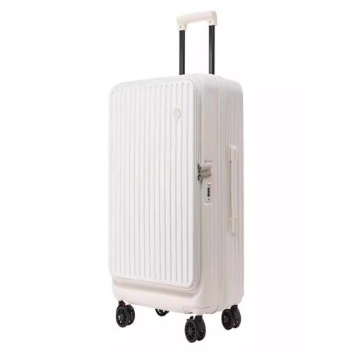 側開蓋行李箱女2025新款可擴容多功能耐用拉桿箱20寸登機旅行箱男