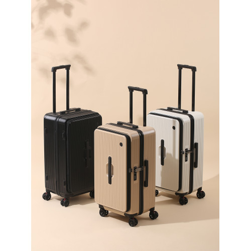 新款雙開口拉桿箱五輪大容量側開行李箱20寸登機箱加厚28寸托運箱 新款雙開口拉桿箱五輪大容量側開行李箱20寸登機箱加厚28寸托運箱