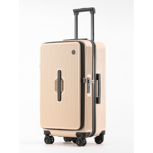 新款雙開口拉桿箱五輪大容量側開行李箱20寸登機箱加厚28寸托運箱 新款雙開口拉桿箱五輪大容量側開行李箱20寸登機箱加厚28寸托運箱