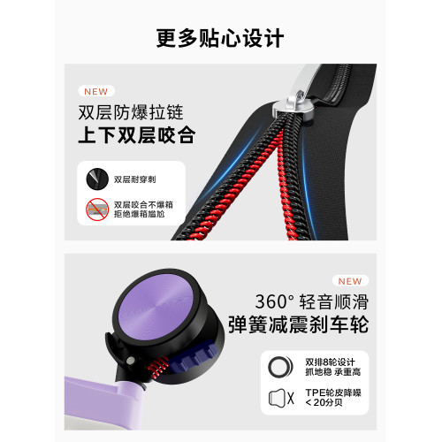 2026新款行李箱女20寸小型登機箱大容量28密碼箱男拉桿箱旅行箱24