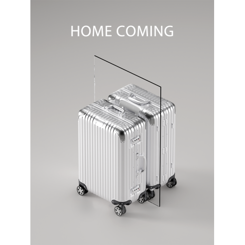 全鋁鎂合金行李箱20登機箱女托運箱子靜音萬向輪皮箱子男學生結實