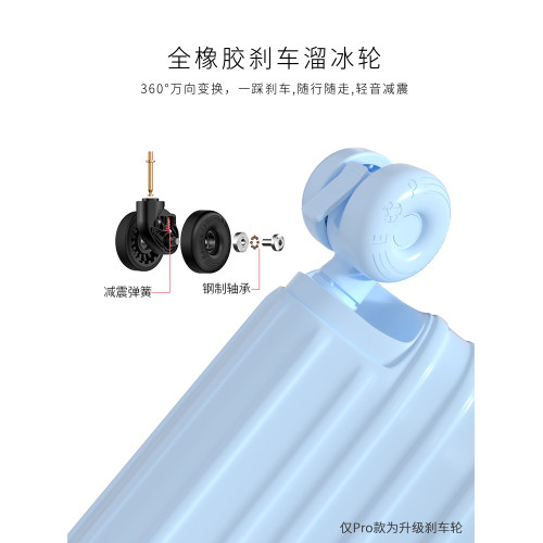 EOAO行李箱女2025新款24寸拉桿箱大容量密碼旅行皮箱子20寸登機箱