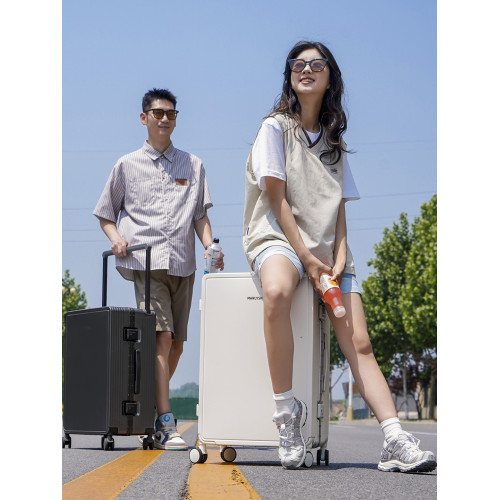 2026新款寬拉桿行李箱女小型20寸登機箱24拉桿箱密碼旅行男皮箱子