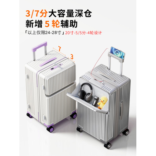 行李箱2026新款20寸小型登機箱大容量28拉桿箱女密碼箱男旅行箱24