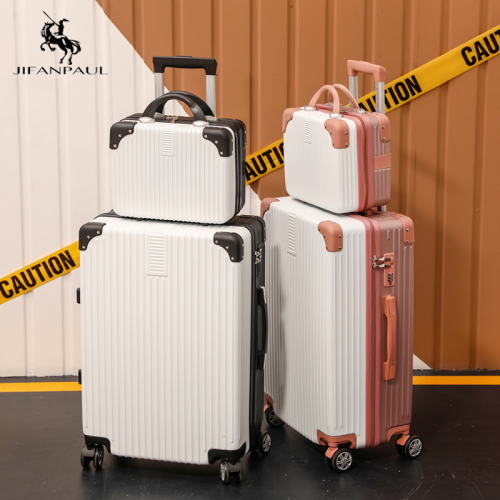 高顔值行李箱女20寸旅行拉桿箱男28密碼皮箱24大容量拉鍊子母箱