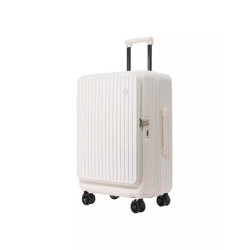 側開行李箱女新款拉桿箱男旅行密碼皮箱子20寸可擴展登機箱2025年