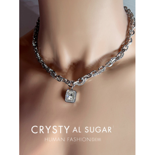 項鍊男款小衆設計高級感嘻哈纏繞曡戴痞帥百搭高街鎖骨鍊男潮吊墜