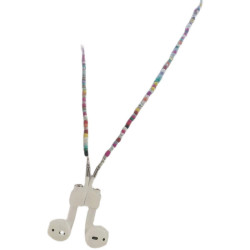 適用華爲蘋果耳機防掉掛鏈無線藍牙耳機防丟磁吸繩掛脖神器不通用