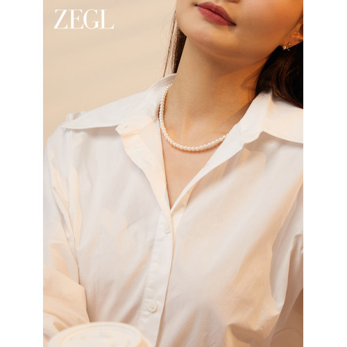 ZEGL人造大珍珠項鍊配飾女2026新款輕奢小衆高級感婚禮敬酒服配飾