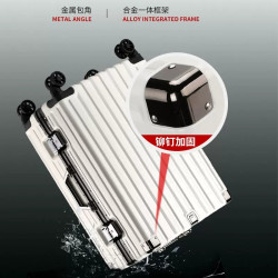 行李箱女學生大容量密碼箱靜音萬向輪26旅行箱新款24鋁框拉桿箱男