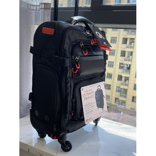 出口日本多功能登機拉桿行李箱小輕便可雙肩後後背包男20寸旅行箱相機