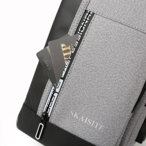 單肩包男斜後後背包潮牌胸包男士包包2024新款潮前休閒小後後背包時尚男包