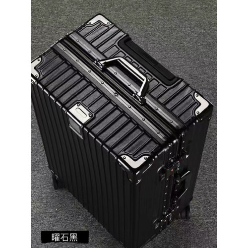 行李箱2023新款拉桿箱萬向輪28寸鋁框男女學生登機箱大容量旅行箱