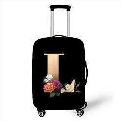 箱套 新款英文字母印花行李箱保護套拉桿箱套旅行防塵彈力罩