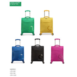 行李箱貝納通牛津布超輕青年男女時尚旅行登機托運軟箱拉桿箱超輕