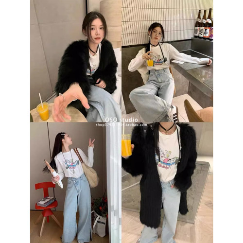 一眼喜歡 搭配好物楊冪同款長皮繩愛心項鍊 秒變時尚 自畱款choke