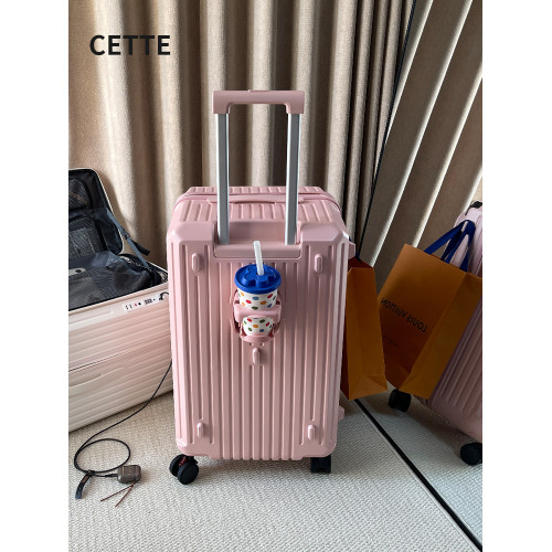 CETTE2025新款行李箱女大容量加厚旅行箱男學生拉桿密碼皮箱子26