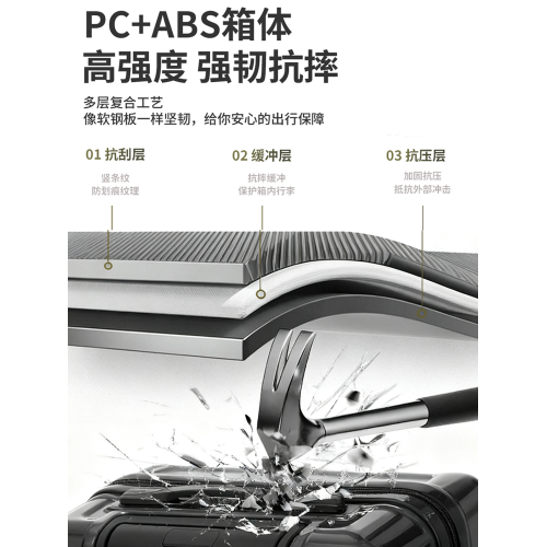 安踏旅行行李箱20寸2025年新款拉桿箱男生24密碼箱萬向輪可登機箱