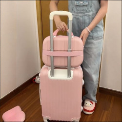 hellokitty行李箱20寸結實耐用大容量大學生放假旅行箱可愛子母箱